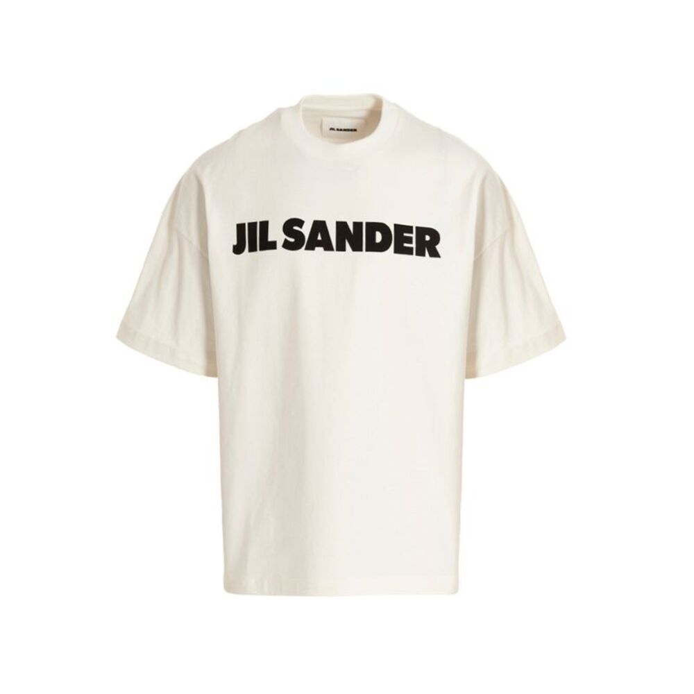 Jil Sander Bicolor Cotton Men's T-Shirt